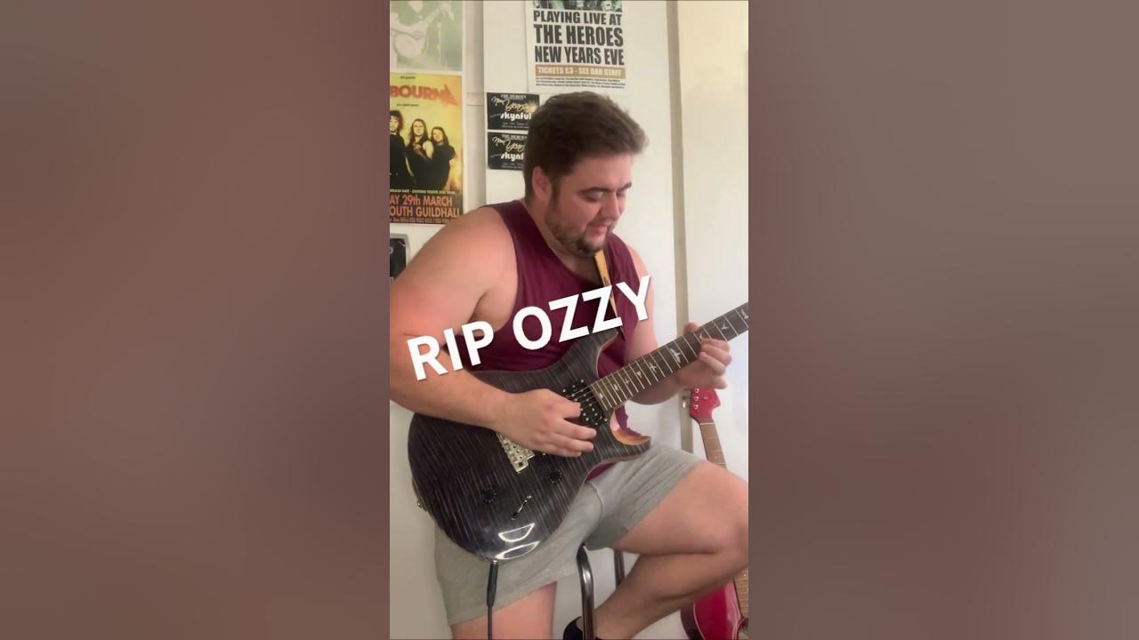 OZZY OSBOURNE - Mama I’m Coming Home Guitar Solo #ozzyosbourne #guitar #guitarsolo #guitarcover