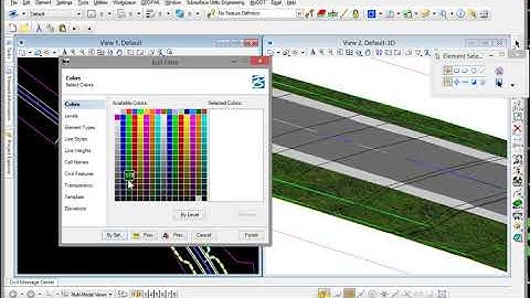 Terrain Model Creation with Graphical Filters