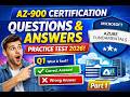 AZ‑900 Part 1: Cloud Benefits & Core Concepts | Azure Fundamentals Practice Test