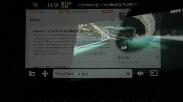 Nokia N900 in Amsterdam