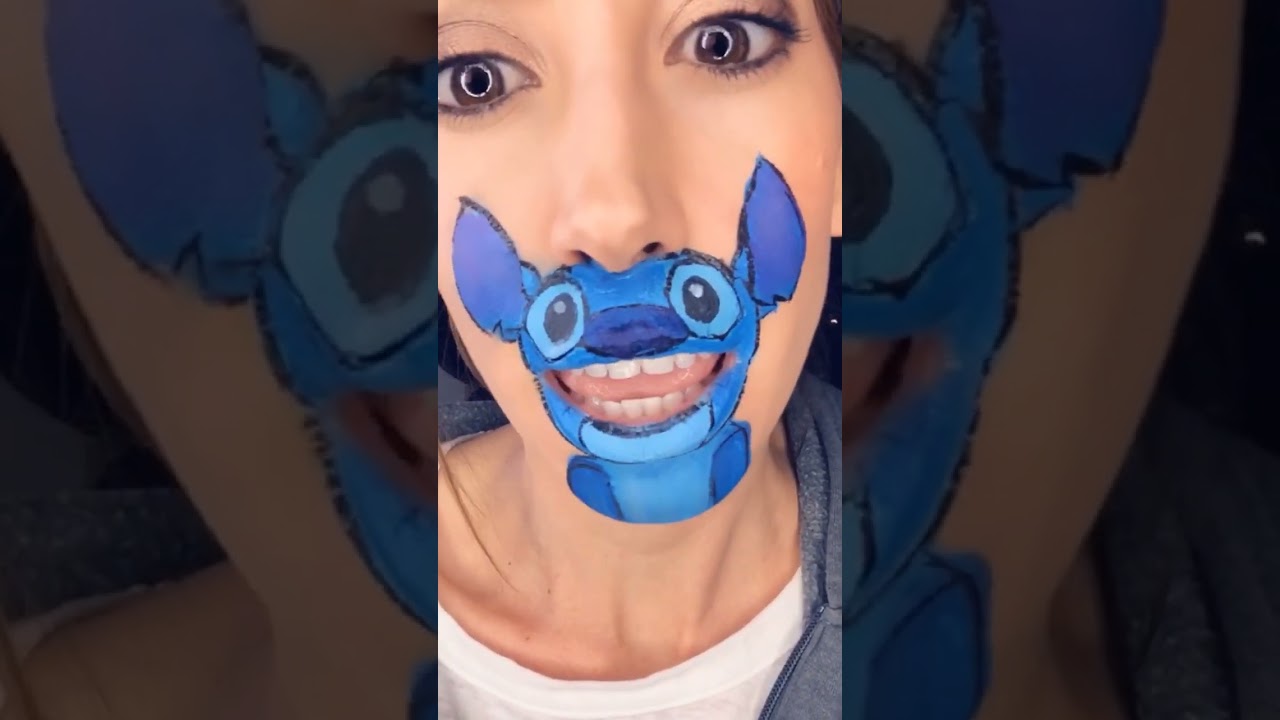 Stitch Halloween Costume&Makeup+DIY Ohana Sign! 