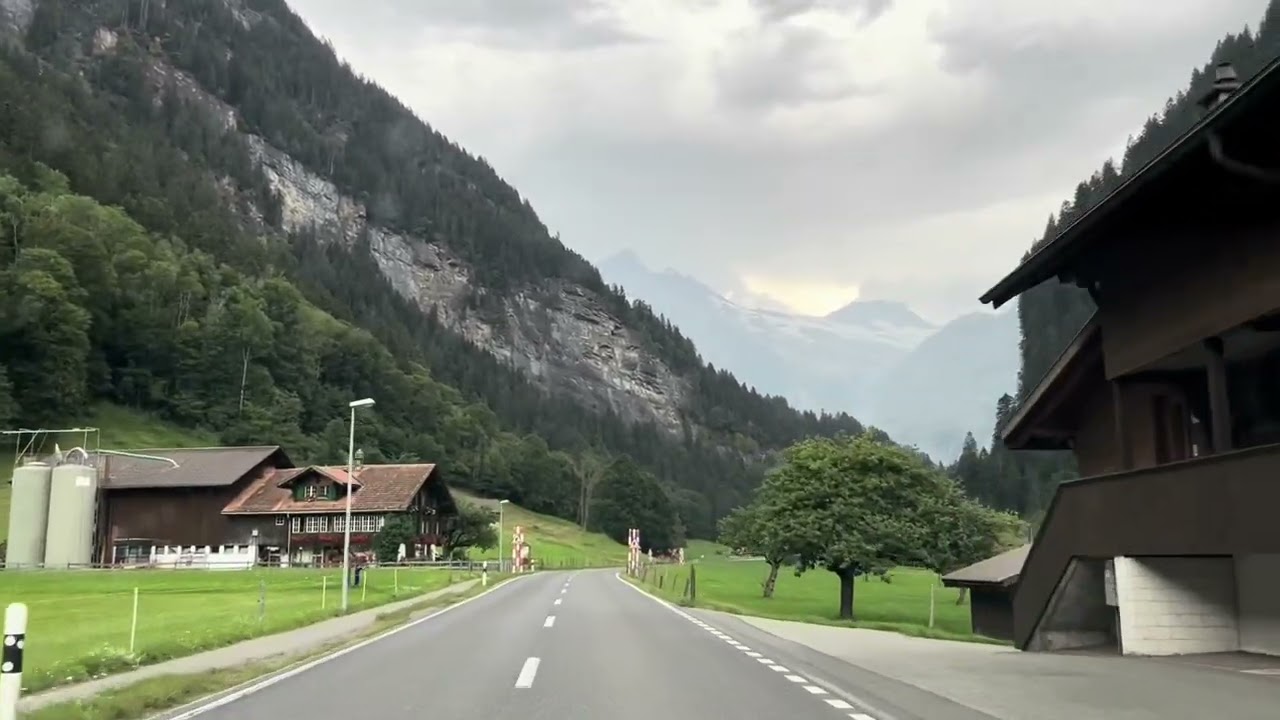 Grindelwald, Switzerland country roads 