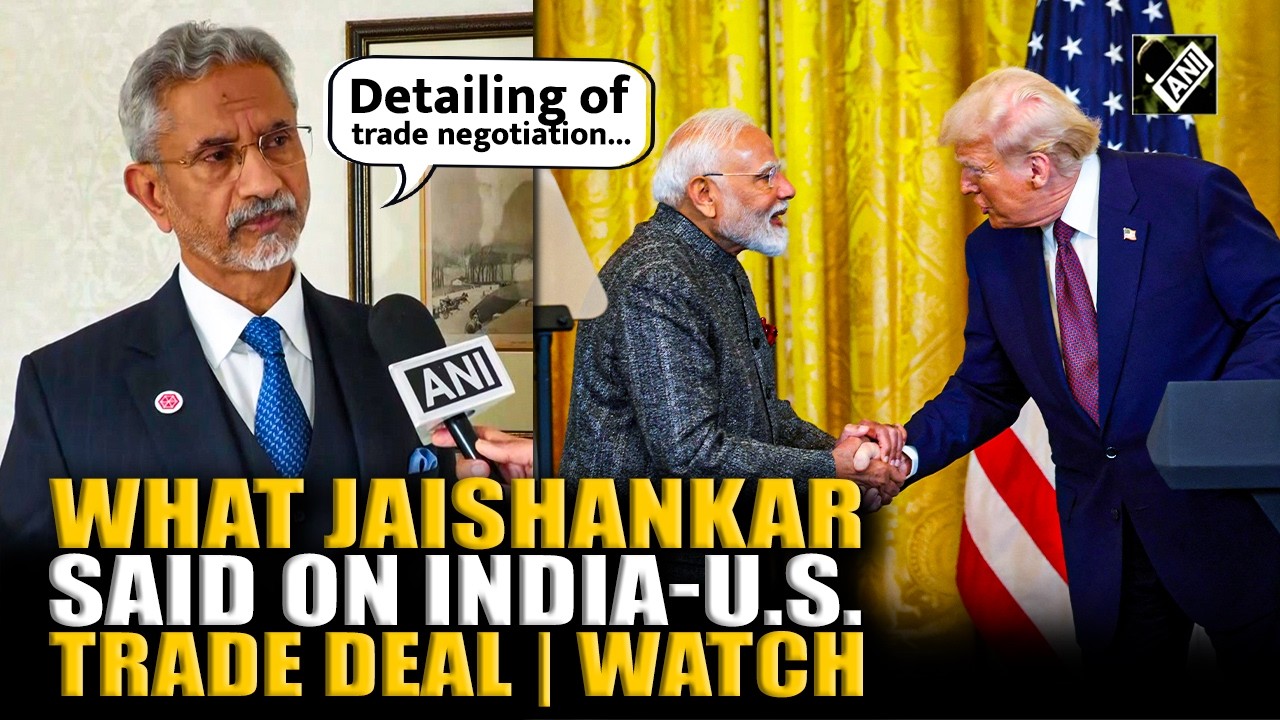 "Detailing of trade negotiation..." Must Watch! What EAM Jaishankar said on India-U.S. trade deal