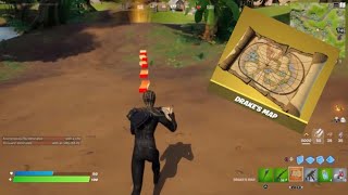 Finding Nathan Drake ‘s Treasure Map and Epic Crowned Victory Royale! | Fortnite Chapter 3