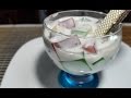 Gelatina con Yoghurt y Durazno | Cocinando con angel