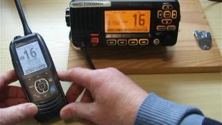 Marine VHF DSC TEST CALL