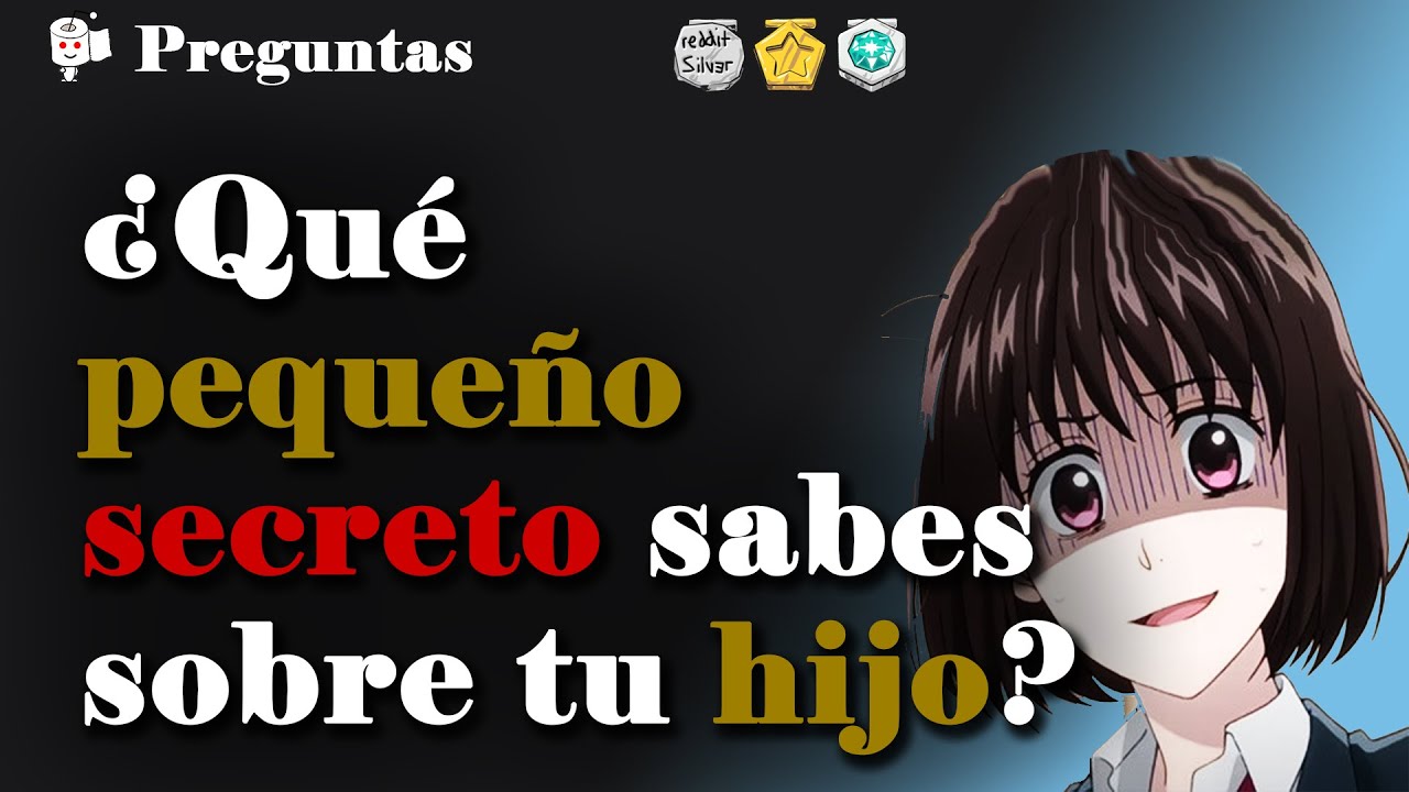 ¿Qué pequeño secreto sabes sobre tu hijo?