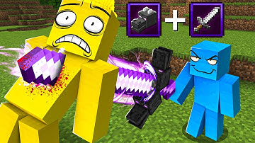 Fusing Every Item To Troll My Friend in Minecraft