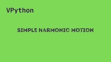 Simple harmonic motion (spring-mass)