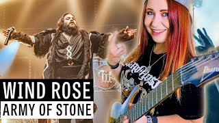 Army Of Stone // WIND ROSE | Dwarf Metal | TOUR BTS Guitar Cover