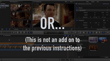 FCP Shake Transition Tutorial