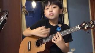 Video thumbnail of "Wish you were here - Feng E / Ribbee's World Ukulele 2016 Contest Final Round"