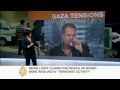 Gaza activist denies 'terrorist' tag