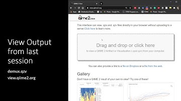 QIIME2 Workshop (Week 3): Moving Pictures Tutorial - ASV Clustering & Diversity Testing