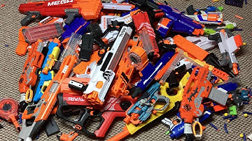 Reloading ALL My Nerf Guns PART 2