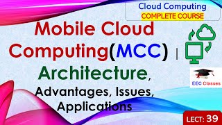 Mobile Cloud Computing(MCC) - Architecture, Advantages, Issues and Applications