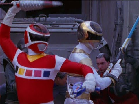 Image result for survival of the silver power rangers in space