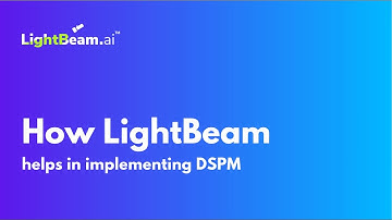How LightBeam Implements Data Security Posture Management (DSPM)