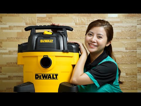 Sức Mạnh Của Máy Hút Bụi Công Nghiệp, Hút Khô Lẫn Ướt, Dùng Gia Đình Cực Ngon - Dewalt DXV23P