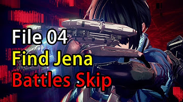Astral Chain - File 04 Find Jena Battles Skip (Speedrun Strategy)