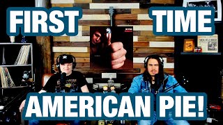 American Pie - Don McLean | College Students' FIRST TIME REACTION!