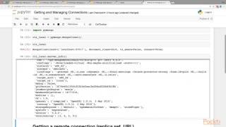 Developing with MongoDB : Getting and Managing Connections | packtpub.com