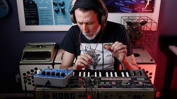 Microkorg & Memory Man w/ Hazarai, MFB Tanzbär & Holy Grail