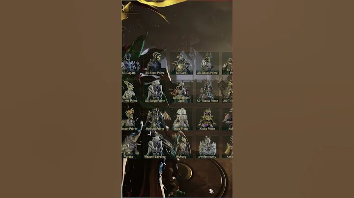 Loadout glitch is back #warframe #tennocreate #twitch #gaming #shorts #reels