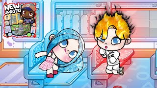 New Update! The Love Train Of Iceman And Fireman| Avatar World | Pazu | Toca Boca