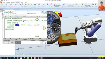 [ABB] Sử Dụng Phần Mềm Robot Studio 6.08 Mô Phỏng Cánh Tay Robot ABB Vẽ Theo Hình