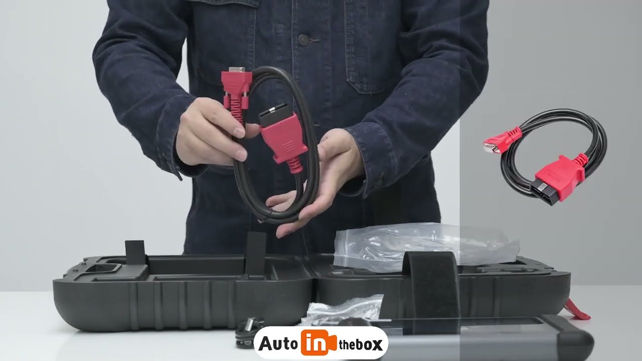 Autel Scanner MaxiCOM MK808S Scanner Unboxing