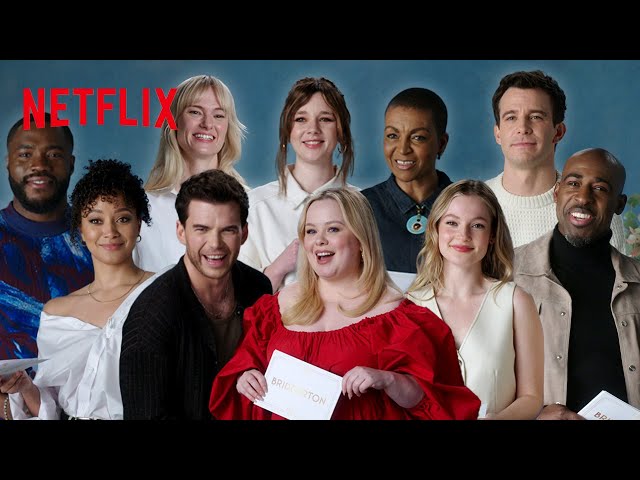 The Cast of Bridgerton Teaches You How to Pick Up Suitors | Netflix class=