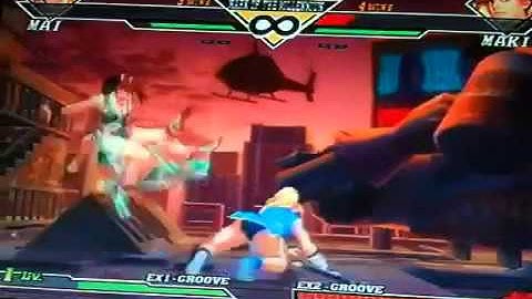 Capcom Vs. SNK 2 - Mai Vs. Maki