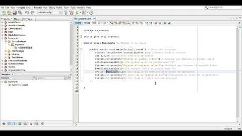 Exponentes en Java NetBeans || Jose Antonio Jimenez
