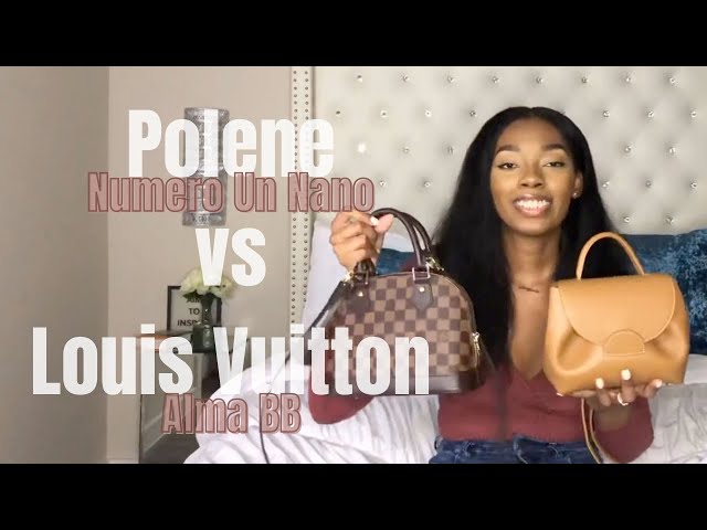 Polene Numero Un Nano VS Louis Vuitton Alma BB