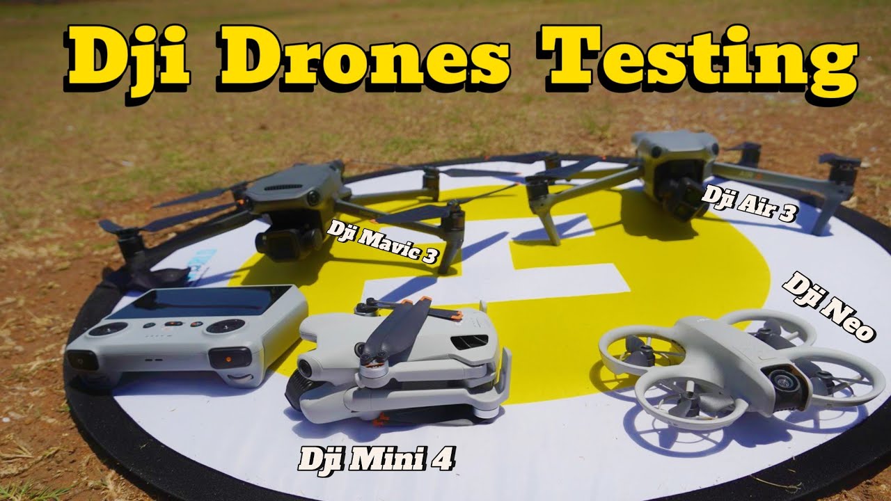 Testing the Auto Return Feature of  4 DJI Drones|| Which one Wins?