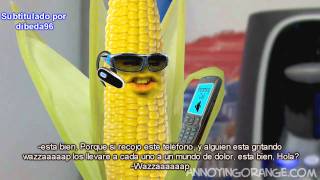Annoying Orange Wazzup Blowup Subulado Al Español
