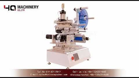 label applicator manual for plastic & glass Hexagon jars|rolling type Bottle labeling machines price