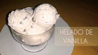 Helado de vainilla. Fácil!