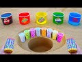 3 Crazy  Experiment from Coca Cola , Fanta, Sprite VS Mentos Underground!