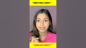 @SonaDeyYt React Of Viral Mms Video #shorts #mukulsonams #sonadey