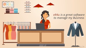 A leading GST ready to use  retail software in central India - eR4u