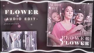 Flower (꽃) - JISOO audio edit  [use 🎧!]