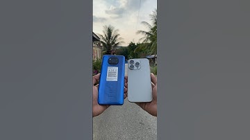 Compare Camera 📹 Xiaomi Poco X3 NFC VS Apple Iphone 15 Pro