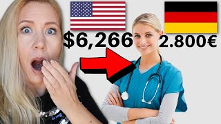 15 Schockierende Gehältervergleiche USA & Deutschland 😵