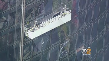 Window Washers Rescued From High Above TriBeCa