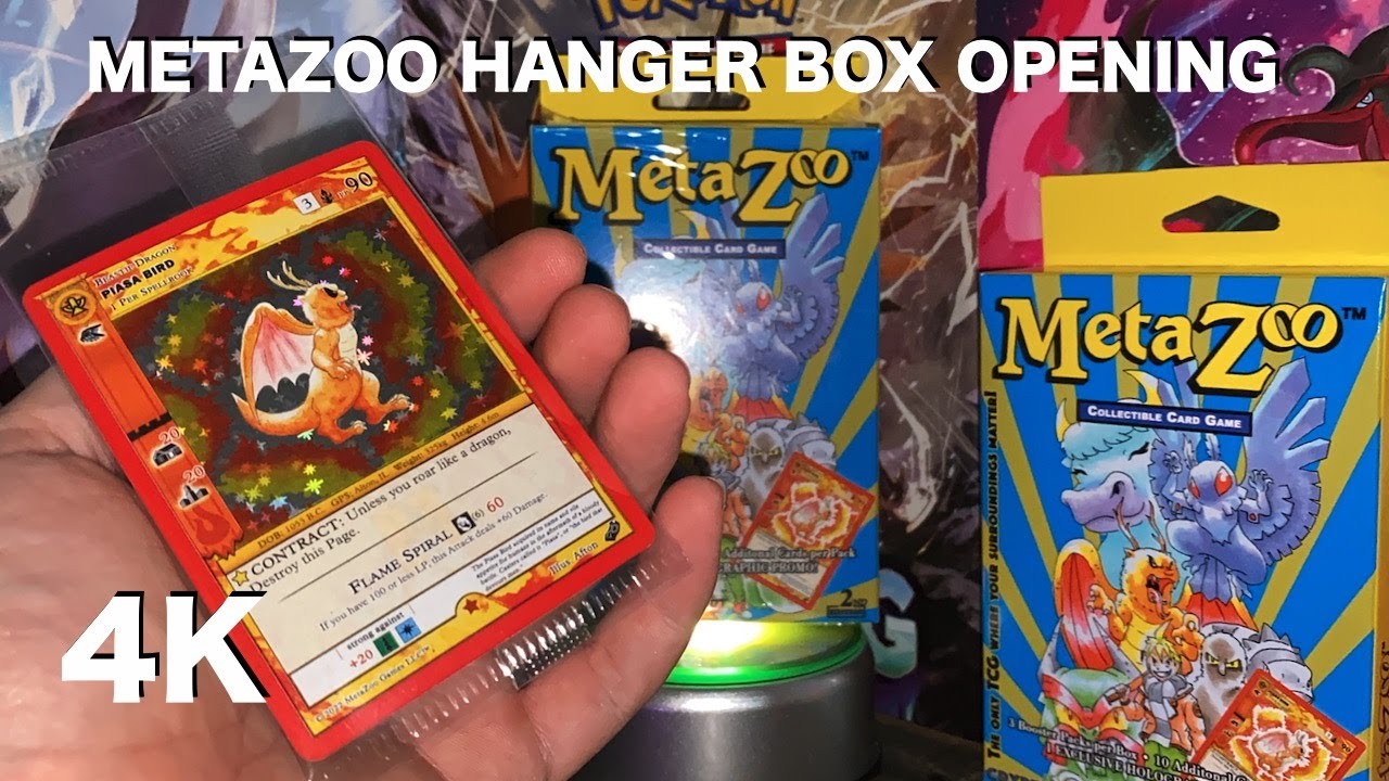 MetaZoo Cryptid Nation 2nd Edition Hanger Box Opening 4K