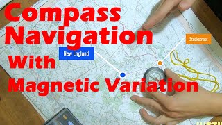 My Guide to Compass Navigation (With Declination / Variation Correction )