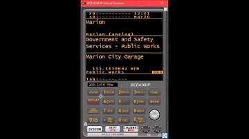 BCD436HP Receiving NXDN