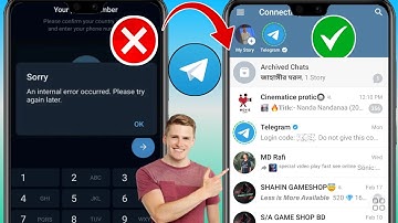 Fix an internal error occurred. please try again telegram | telegram login problem an internal error